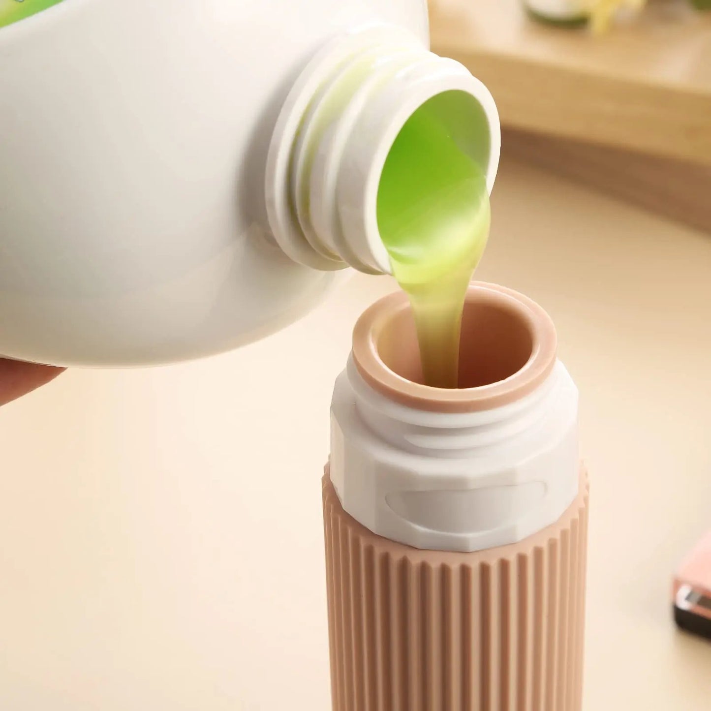 TSA-Approved Leak-Proof Silicone Travel Bottles