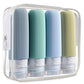 TSA-Approved Leak-Proof Silicone Travel Bottles
